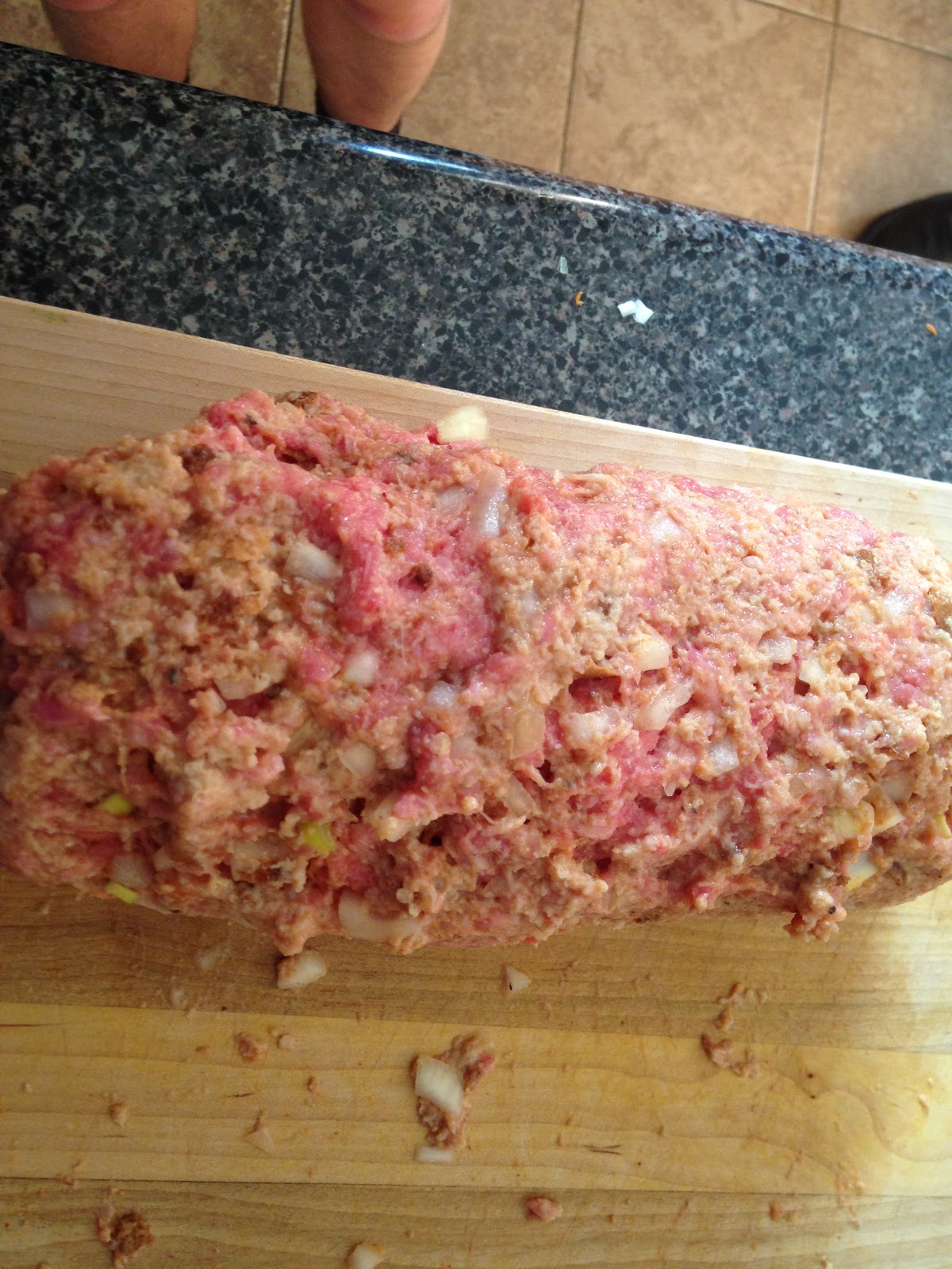 The Recovery Kitchen "EggInTheMiddle" Meatloaf