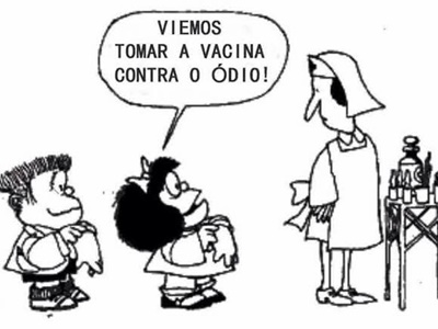 E mais uma vez o mundo se curva perante a criatividade brasileira: agora inventamos a "odiocracia"! A "odiocracia" resume-se em odiar visceralmente quem pensa diferente, ou tenha uma ideologia contrária á nossa. E mais uma vez o mundo se curva perante a criatividade brasileira: agora inventamos a "odiocracia"! A "odiocracia" resume-se em odiar visceralmente quem pensa diferente, ou tenha uma ideologia contrária á nossa.