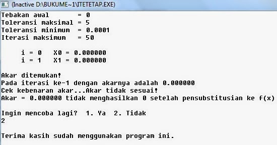 MovetoRainbow: Metode Iterasi Titik Tetap pada Metode Numerik