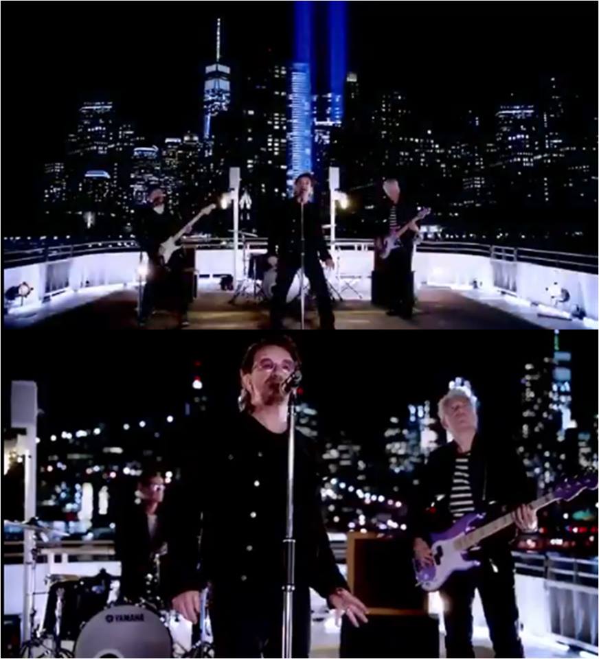 U2 Sombras e Árvores Altas Blog U2 anuncia a estreia do videoclipe