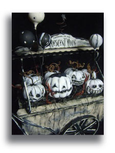 Ghostly Gourd Cart