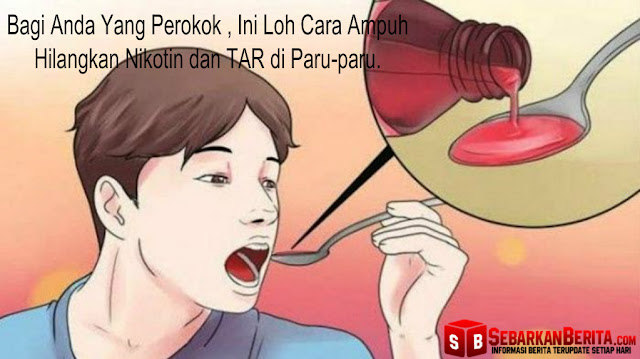 Bagi Anda Yang Perokok , Ini Loh Cara Ampuh Hilangkan Nikotin dan TAR di Paru-paru.