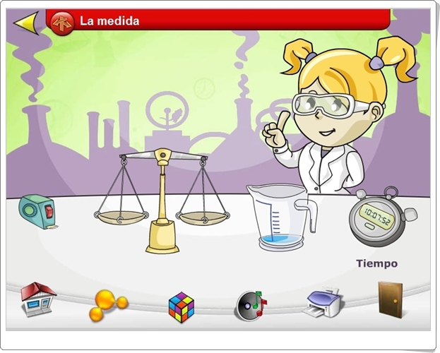 "El laboratorio de los experimentos" (Medidas de 3º y 4º de Primaria)