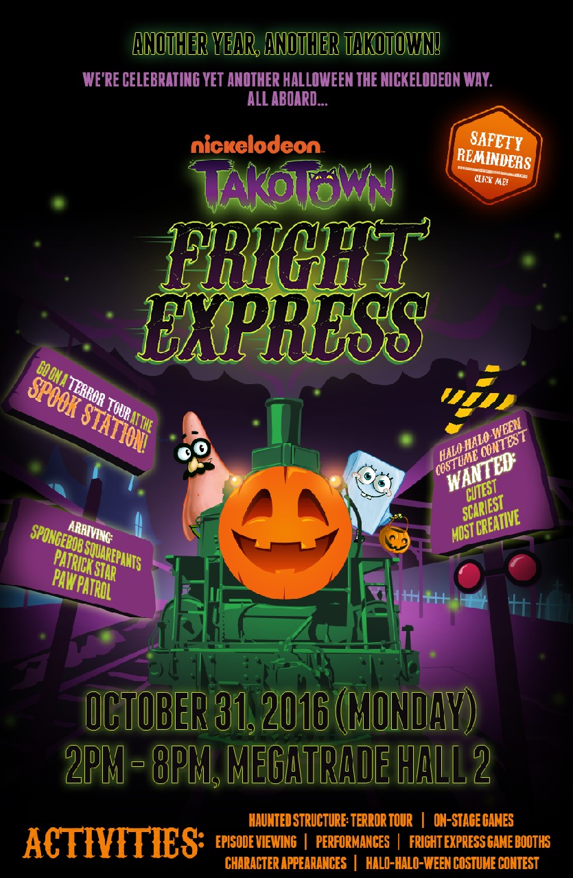 Manila Shopper Trick Or Treat Halloween 2016 Activities In The Metro