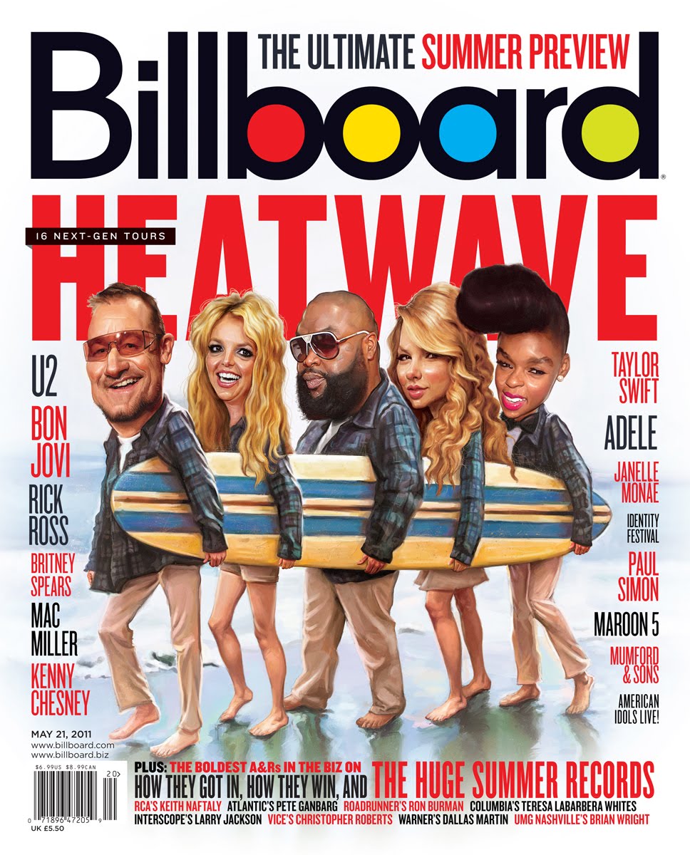 It's funny because it's true Cover for Billboard magazine