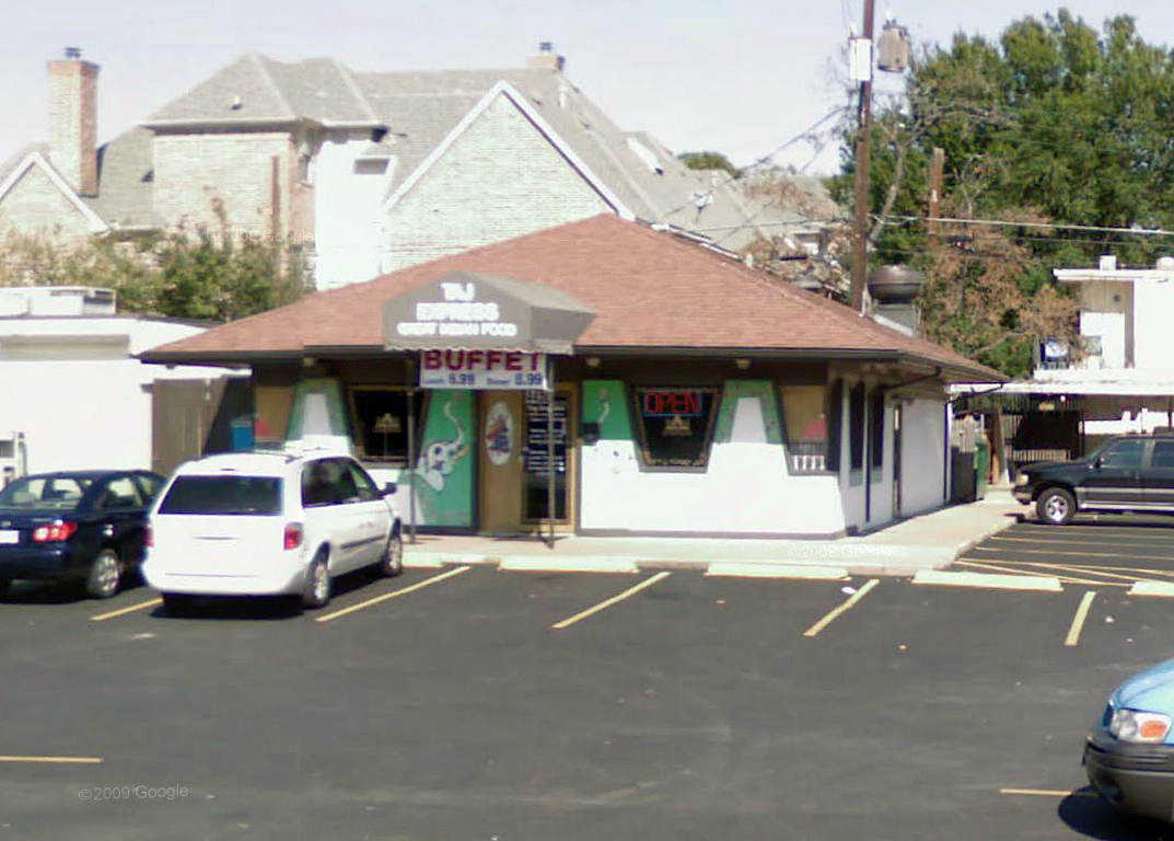 Used to Be a Pizza Hut Taj Express in Dallas, Texas