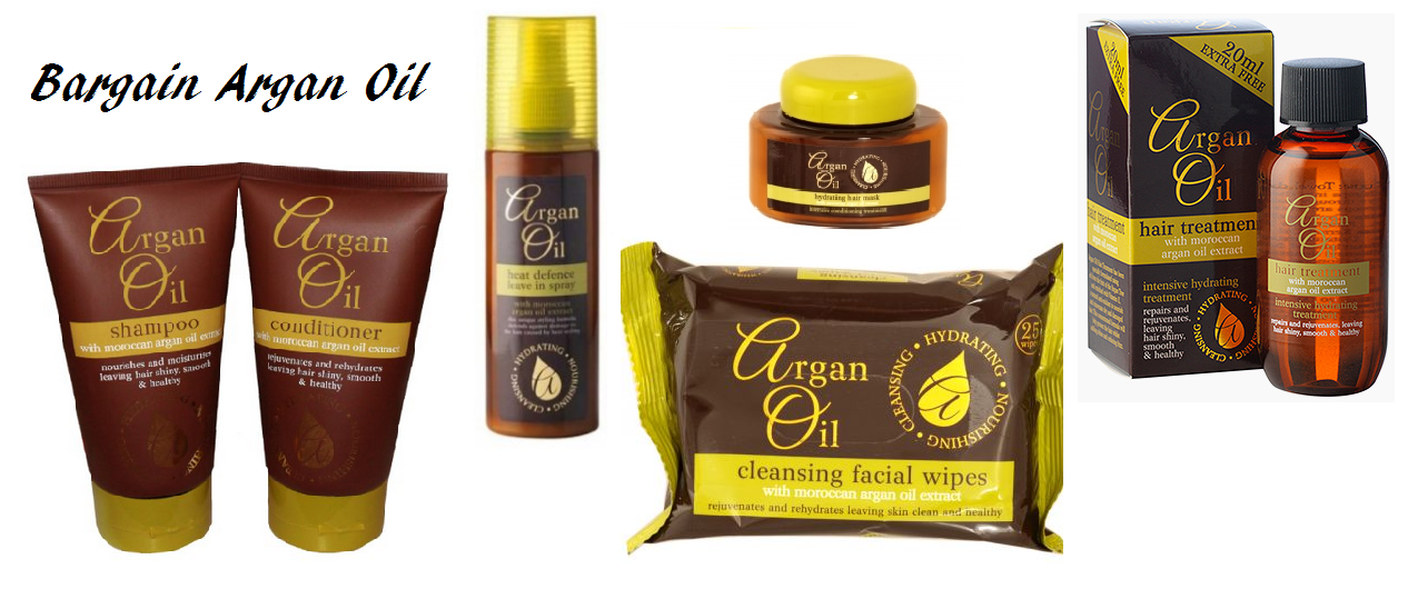 The Lilac Scrapbook Argan Oil Hair Skin Care Home Bargains