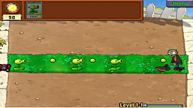 Plants vs Zombies Web - Image du Jeu