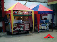 Tenda Cafe Piramid bisa disebut juga Tenda Cafe ataupun Tenda Piramid, Tenda Cafe Piramid untuk keperluan Berjualan ataupun promosi produk,