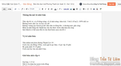 Tạo một bài viết cho blogsopot đầu tiên Tạo bài viết blogspot