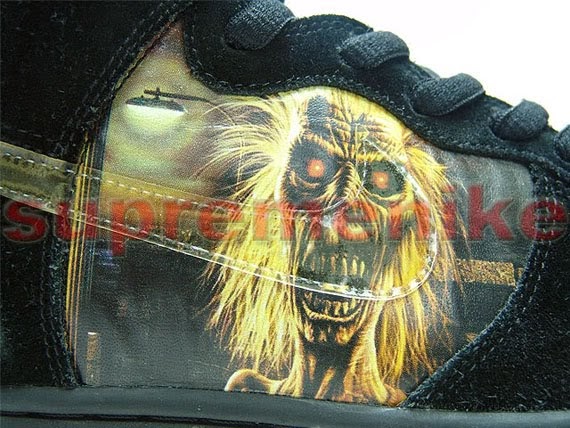 nike dunk iron maiden