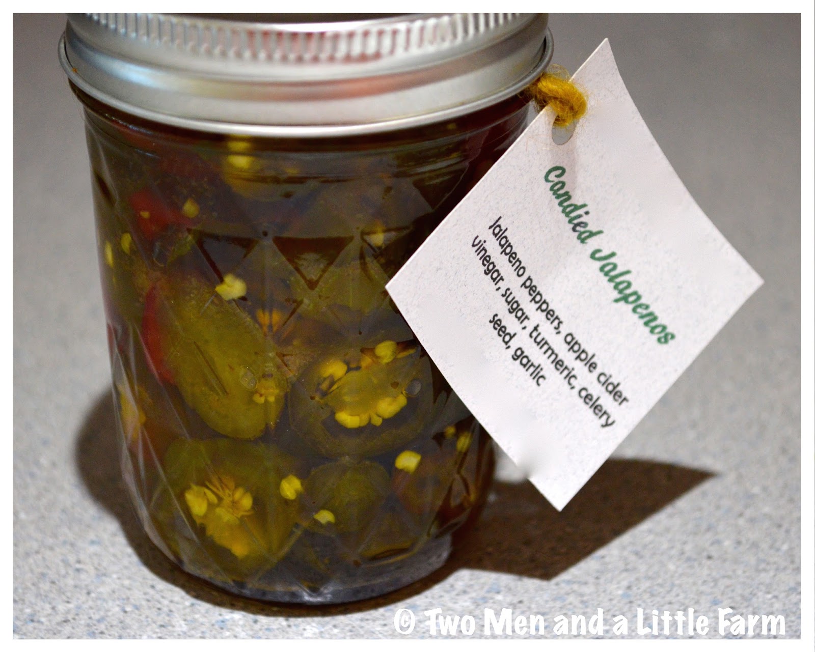 Two Men and a Little Farm A GIFT OF CANDIED JALAPENOS