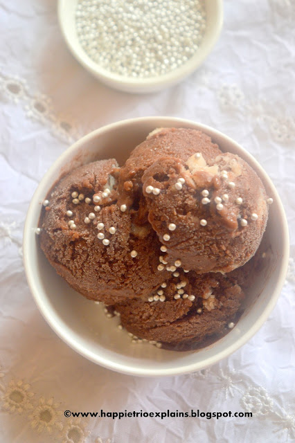 Chocolate Banana Sorbet