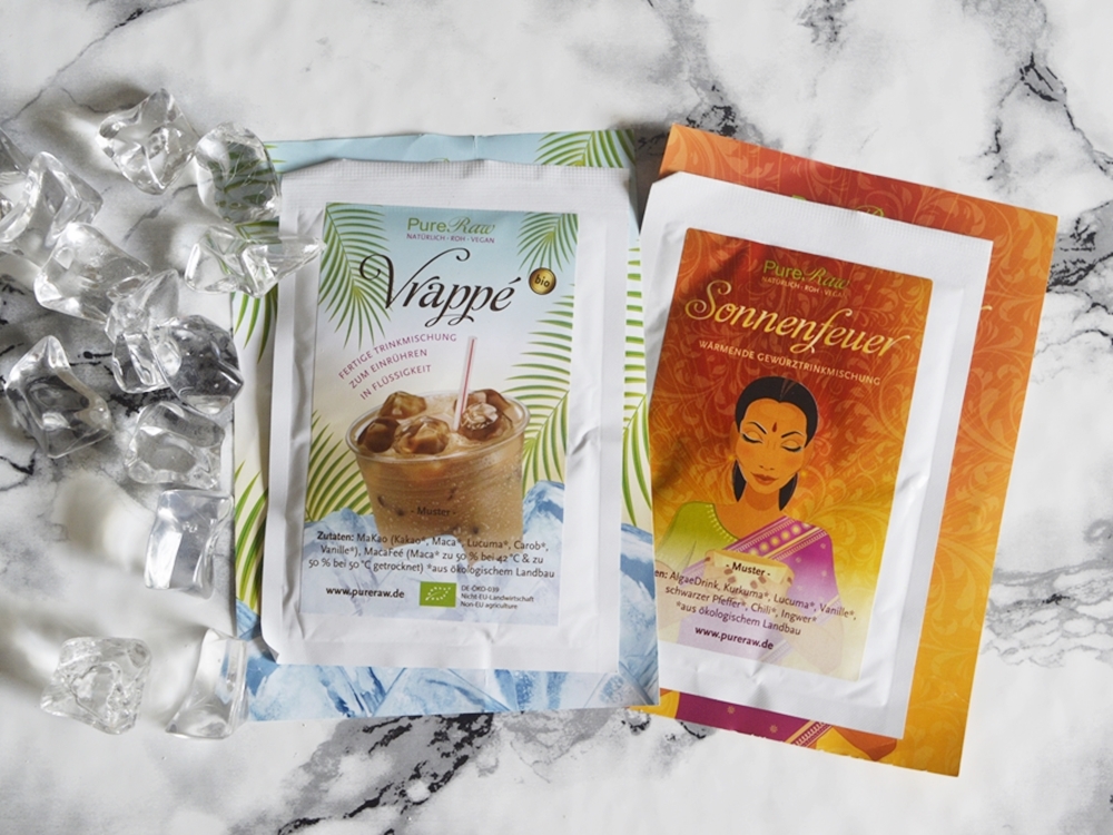 Products of the TrendBox / TrendRaider June 2016 'WaterPassion' / drink powder