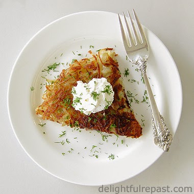 Pomme Rosti - Hash Browns with an Attitude / www.delightfulrepast.com