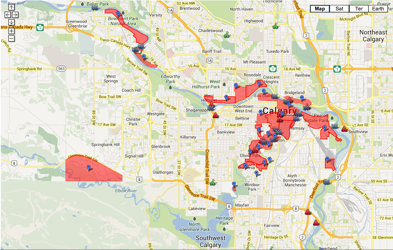 Calgary Flood Map Update calgary-flood-map-update