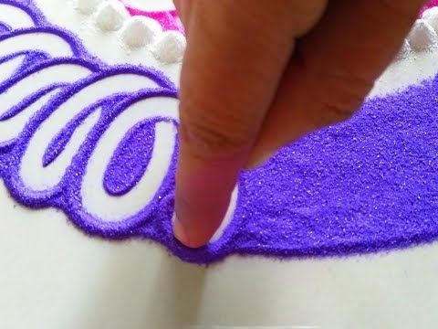 simple and easy rangoli designs with dots for home