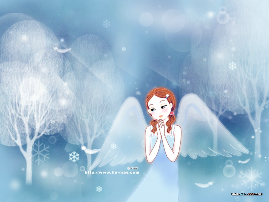 Angel Cartoon Wallpaper