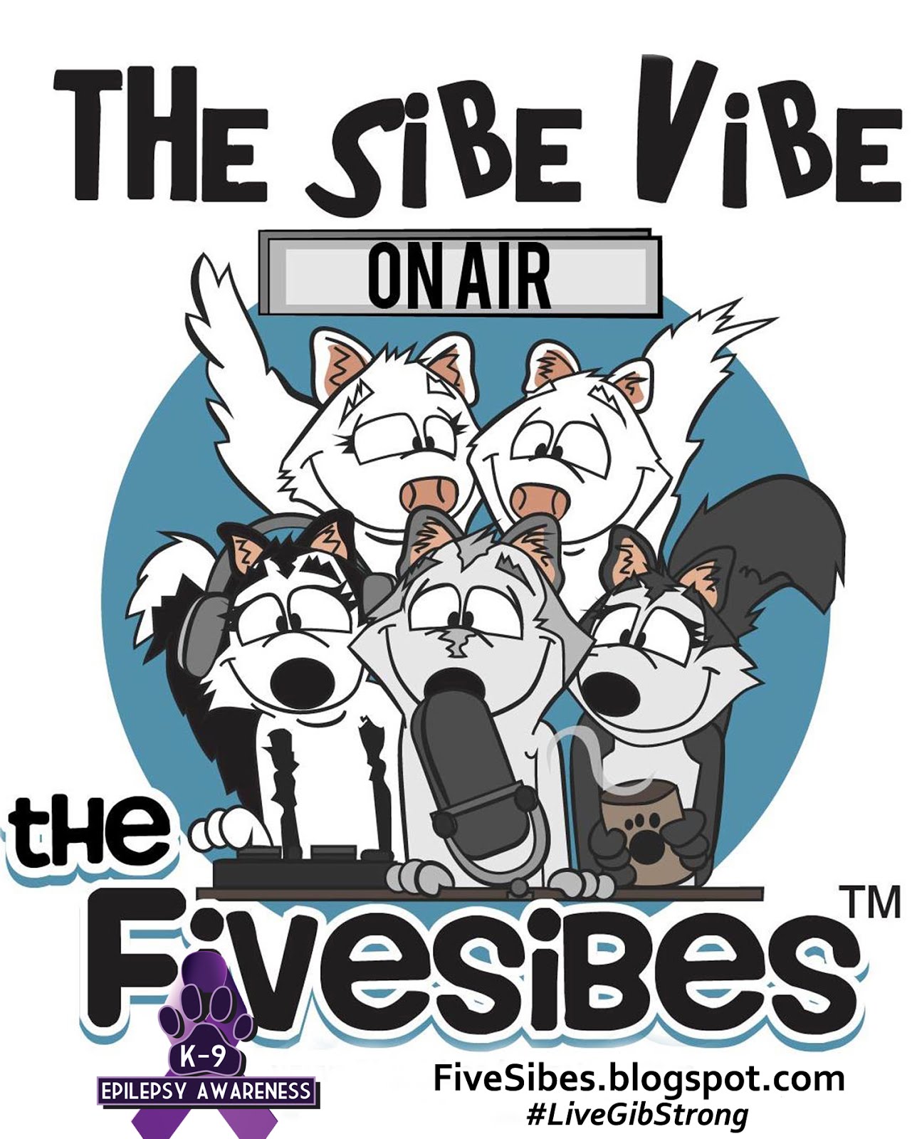 FiveSibes The Sibe Vibe on Dog Works Radio