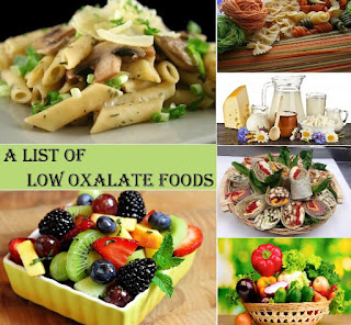 Complete List Of Low Oxalate Foods Complete List Of Low Oxalate Foods