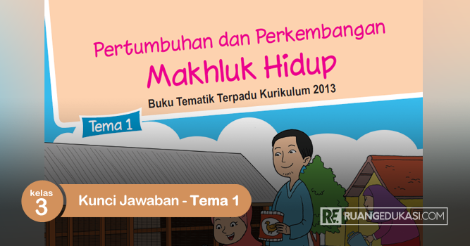 Kunci Jawaban Buku Tematik Kelas 3 Tema 1 Pertumbuhan Dan Perkembangan Makhluk Hidup Ruang Edukasi