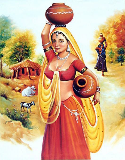 22 Most Beautiful Indian Oil Paintings
