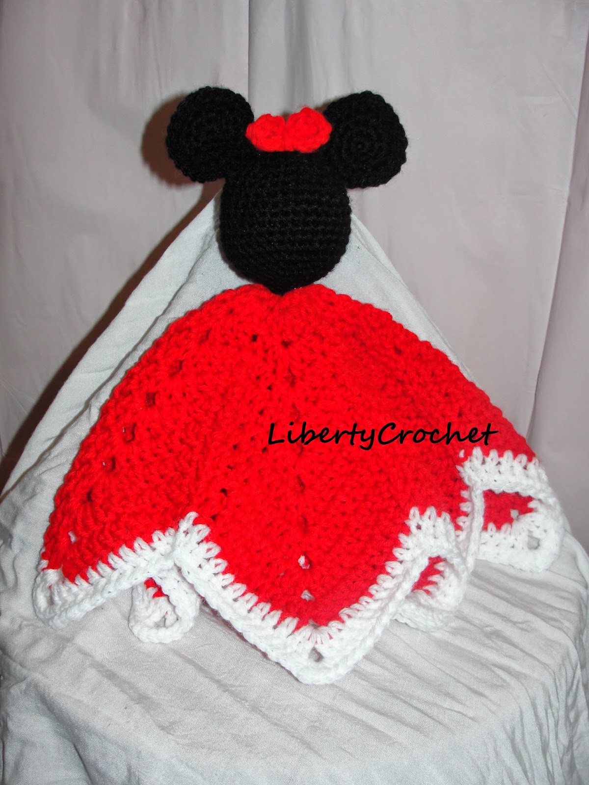 libertycrochet: Mouse head lovey*