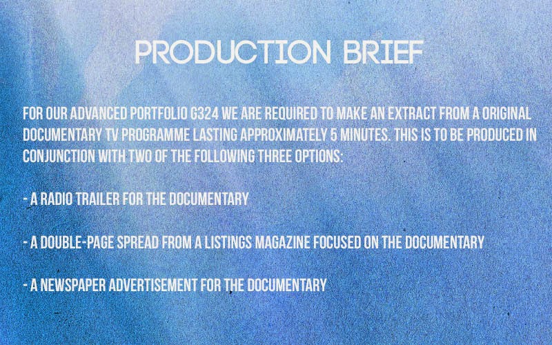 5AM Productions Production Brief