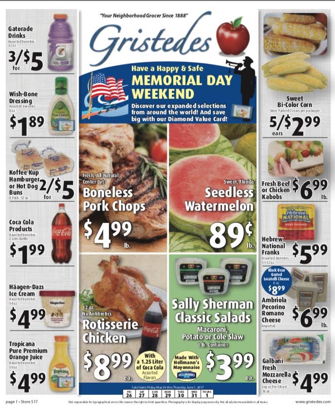 roosevelt islander online sponsored post check out roosevelt gristedes weekly flyer