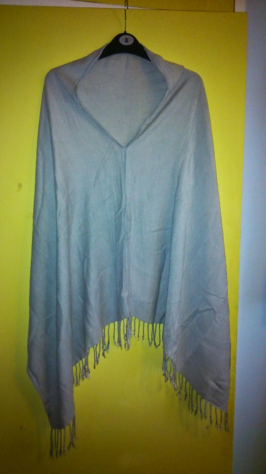 The Natural Woman Scarf into poncho