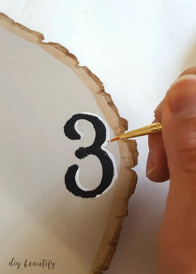 How to Make a Wood Slice Clock DIY Beautify Creating Beauty at Home