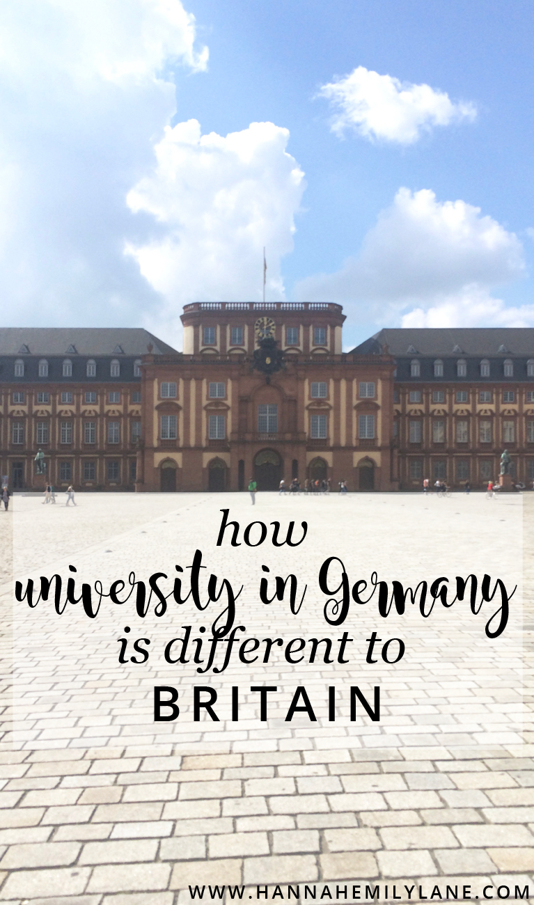 How German University Differs To British - from timetables and grading to social life and attitudes | www.hannahemilylane.com
