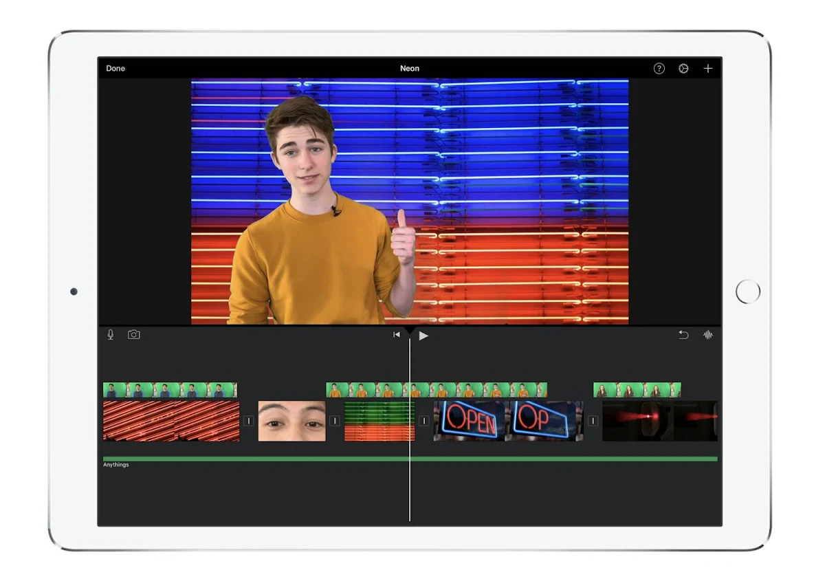 iMovie App on Apple Receive Several new Features in this Latest Update Including Green Screen Swapping