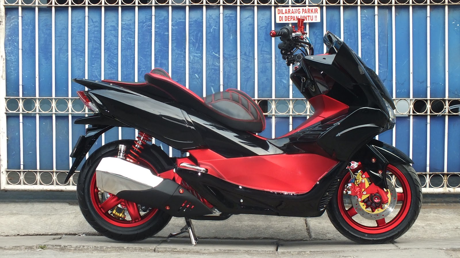 Modifikasi JOK MOTOR: JOK Honda PCX ALL NEW MODEL KING COBRA Pesanan Mr