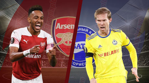 Arsenal Vs Bate Borisov