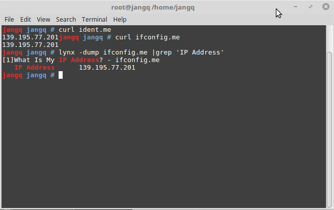 Cara Melihat IP Address Public di Linux | NandaQ Cara Melihat IP Address Public di Linux | NandaQ