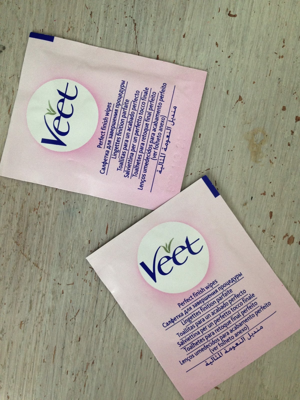&Obsession Veet waxing strips