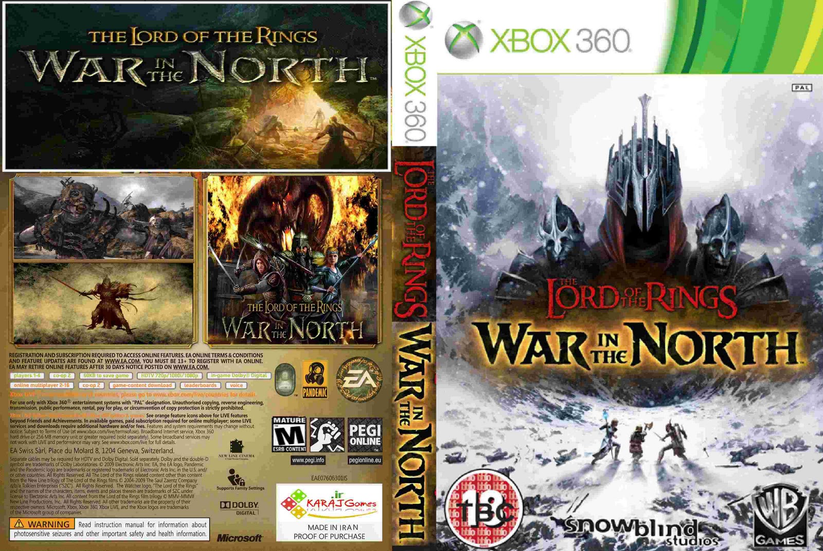 Lord of the rings war in the north no steam фото 33