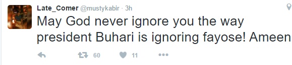Man Prays For Followers Using Fayose As Prayer Point Man Prays For Followers Using Fayose As Prayer Point