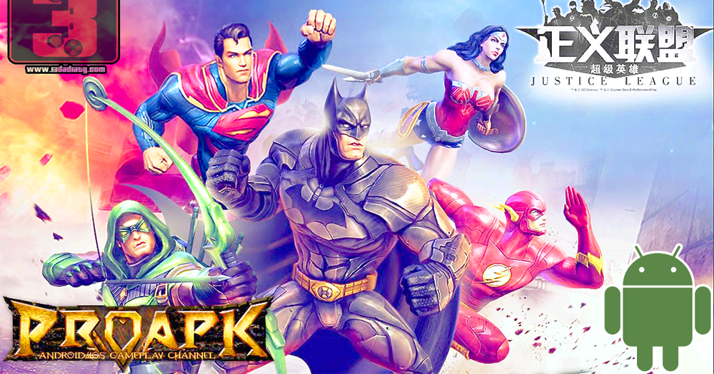 تحميل لعبة فرقة العدالة Justice League Heroes مهكرة للاندرويد Android بحجم صغير