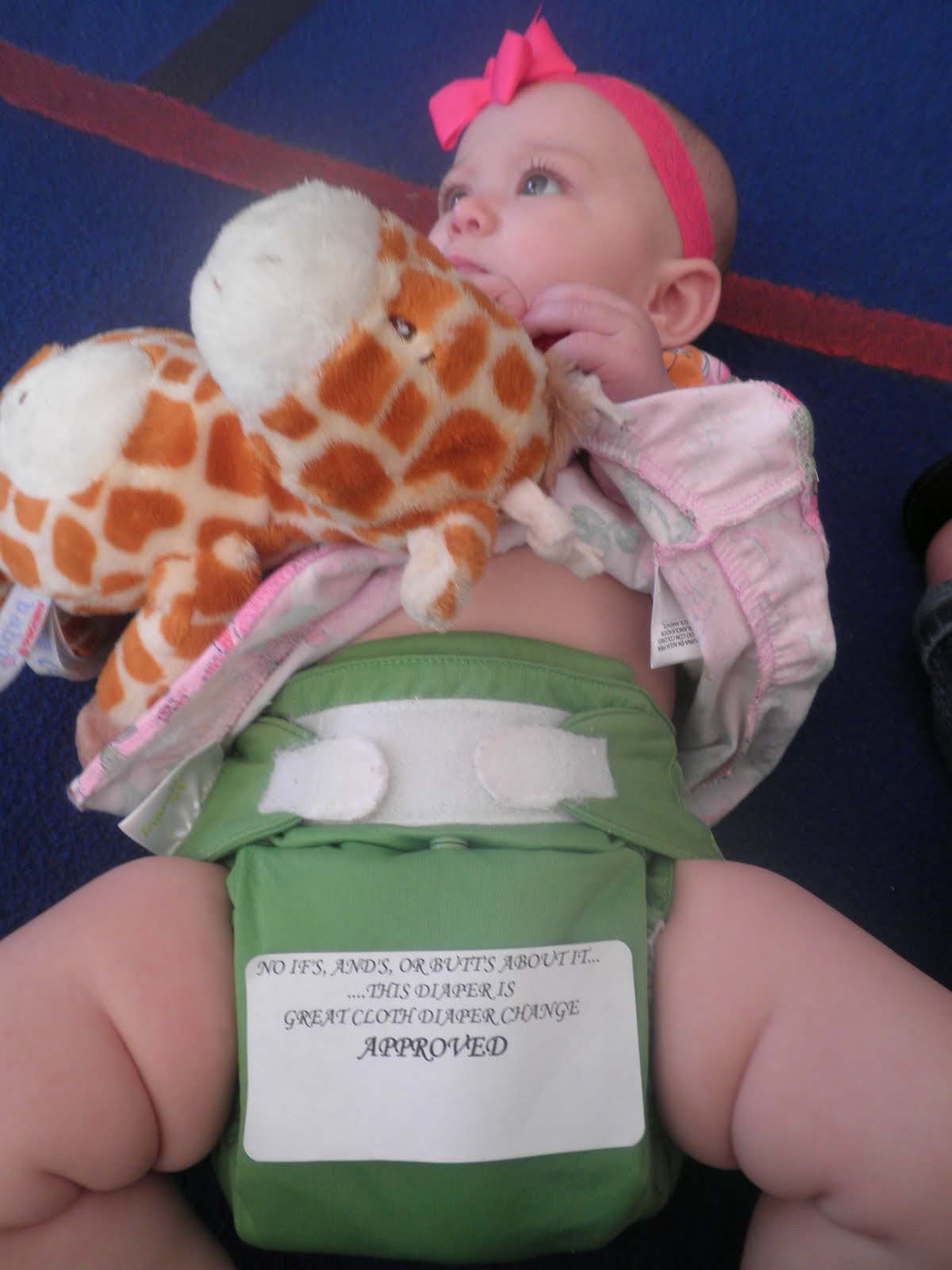 A "SemiCrunchy" Teen Mom. The Great Cloth Diaper Change