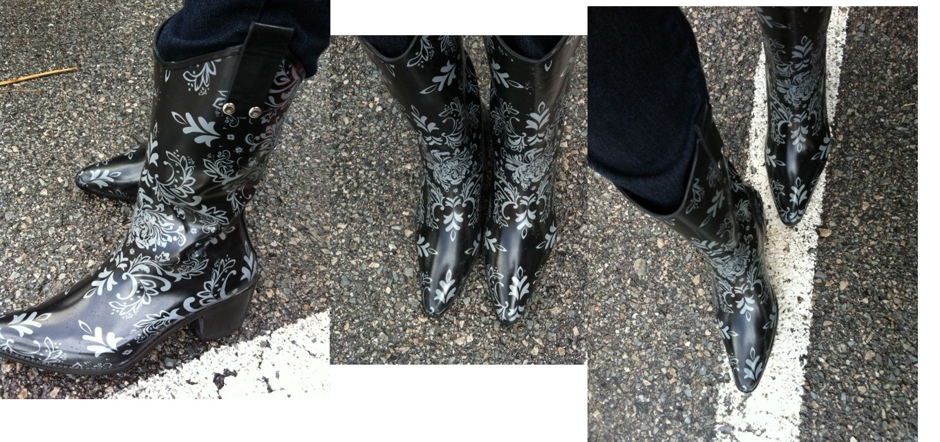cowboy rain boots
