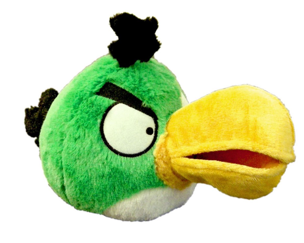 Bird In Everything Green Bird Plush Toy