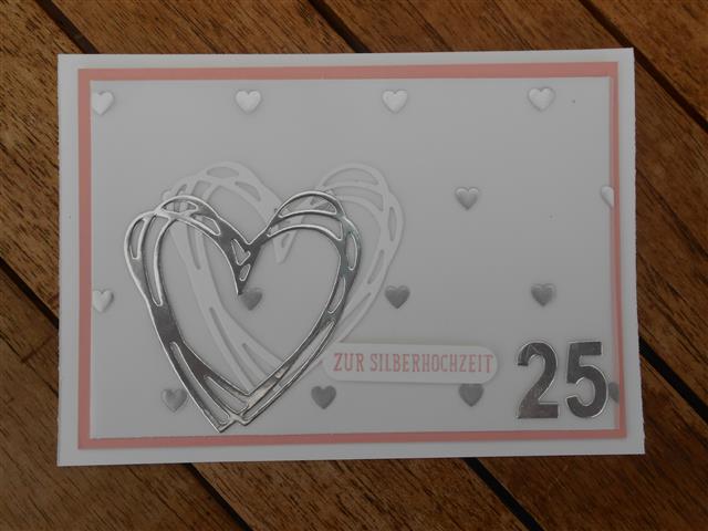 Marita´s Bastelzimmer: Silberhochzeit