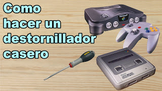 destornillador snes y n64