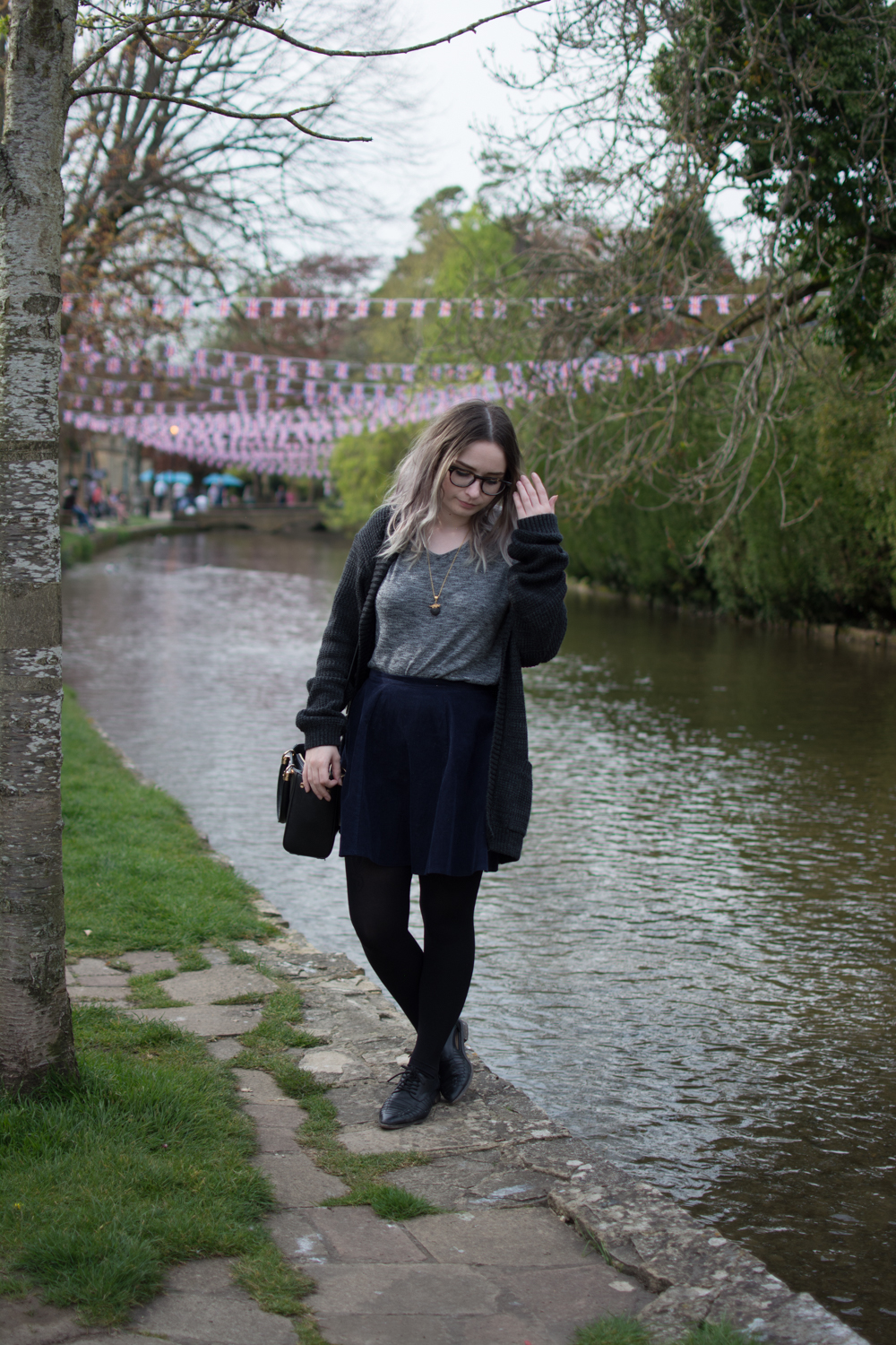 Tess on the Water spring OOTD cotswolds