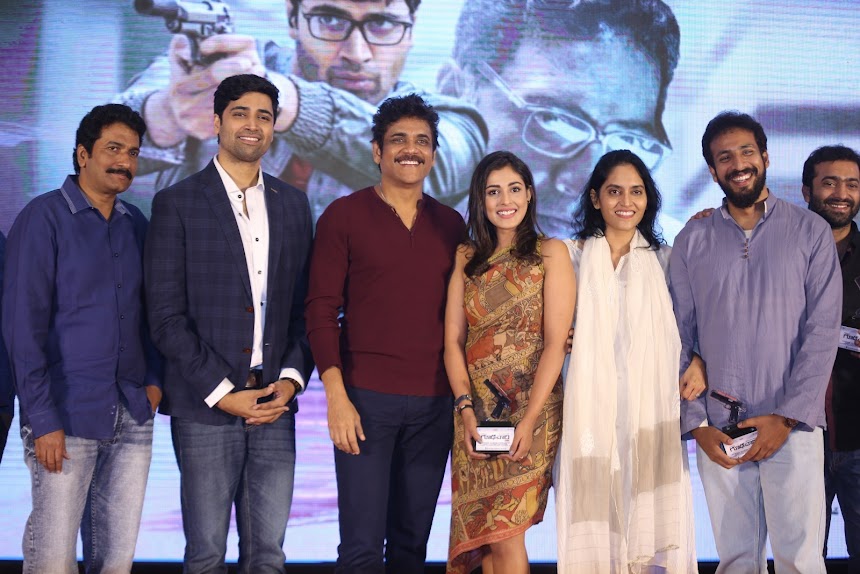 Madhu Shalini stills at Goodachari movie Success Meet