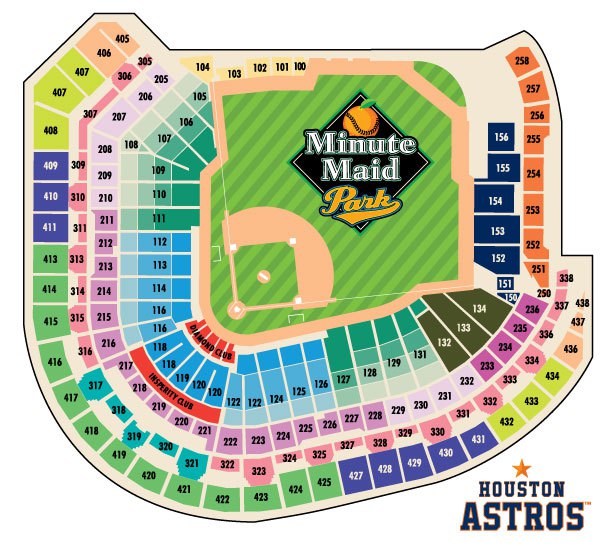 Astros Seating Chart At Minute Park