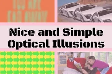 Nice and Simple Optical Illusions