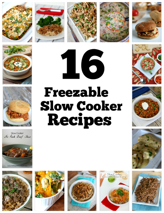 16 Freezable Slow Cooker Dinners (with instructions to make ahead ...